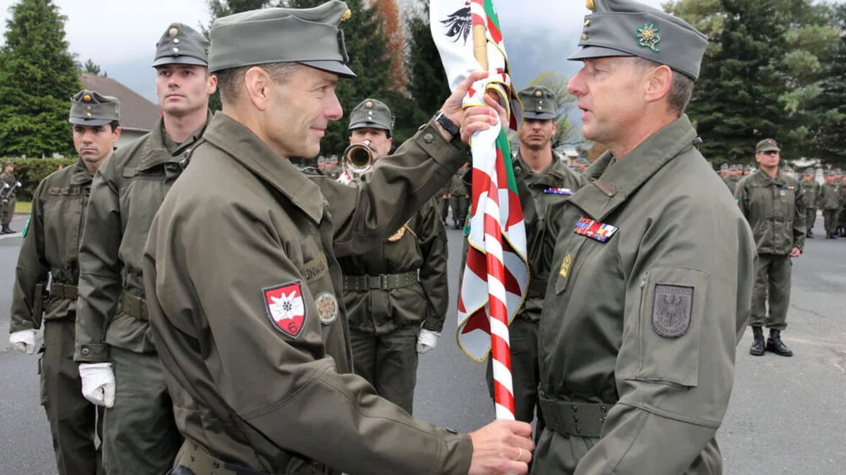 Seit 2014 hat Oberst Rudolf Kury das Kommando. Nun verabschiedet er sich in die Pension