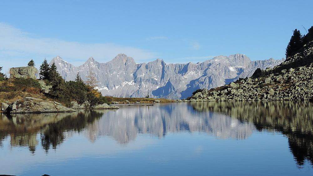 Beim Aufstieg zum beliebten Spiegelsee kam es zum Alpinunfall