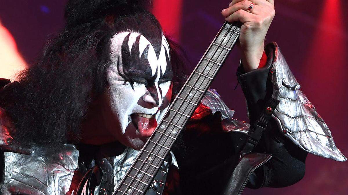 Gene Simmons Ende Mai in der Wiener Stadthalle.