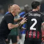 Stefano Pioli (links) mit seinem Spieler Davide Calabria