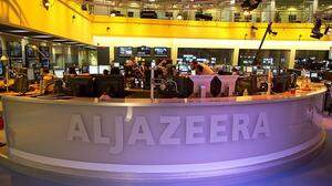 Newsroom für das englischsprachige Programm am Hauptsitz von Al Jazeera Networks in Doha 