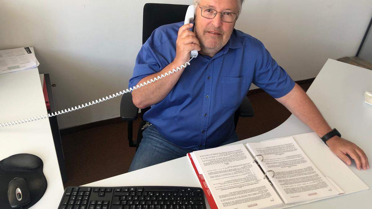 Klaus Sattler, Vorsitzender der Personalvertretung der Stadtgemeinde Leoben