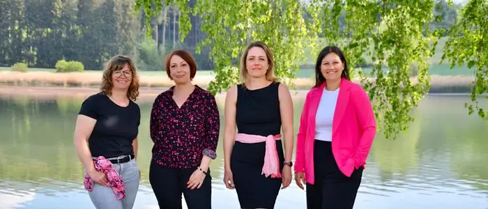 Sie sind Franzi: Susanne Rauchenwald, Isabella Krainer, Evelyn Langmaier und Kathrin Benedikt