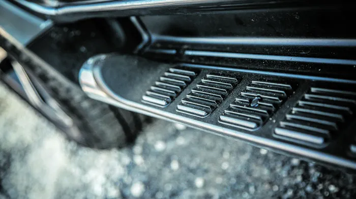 Trittbretter zum Entern der Pick-ups