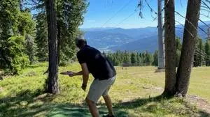 Auf diesem "Golfplatz" hat man einen herrlichen Ausblick