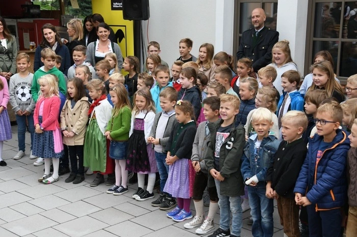 Die Kinder begeisterten mit ihrem Beitrag.