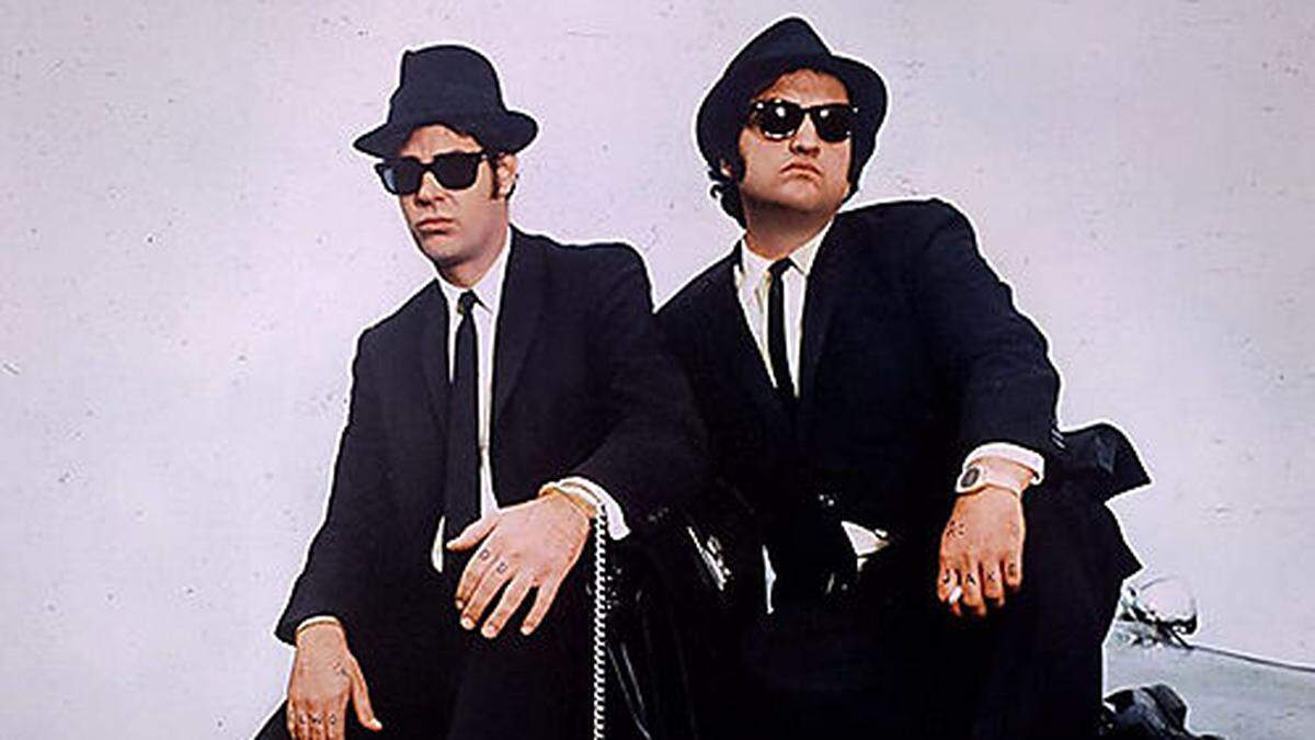 Zwei Verlierer als Ikonen der Coolness: John Belushi und Dan Aykroyd als Jake und Elwood