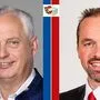 Hermann Jantschgi (FPÖ) und Markus Salcher (SPÖ): Beide wollen in Kirchbach (wieder) Bürgermeister werden