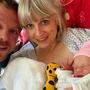 Um 3.26 Uhr kam die Tochter von Mama Lisa und Papa Paul Kern im Landeskrankenhaus Villach als Spontangeburt zur Welt