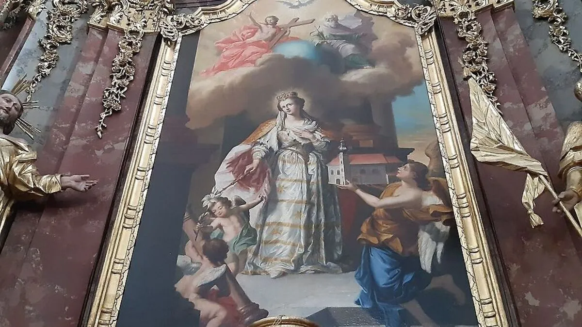 Altar in der Stadtpfarrkirche Mürzzuschlag 