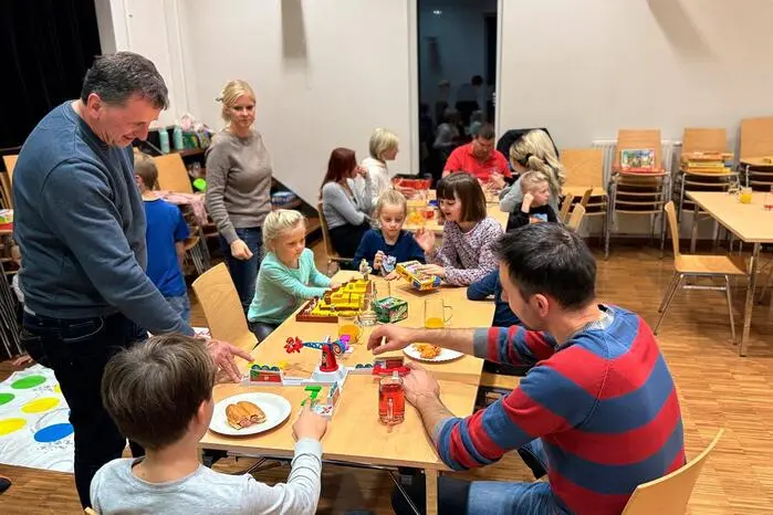 Auch für Erfrischungen und eine kleine Jause war bestens gesorgt.