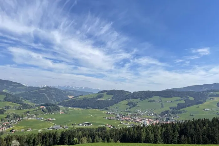 Der Blick ist herrlich.