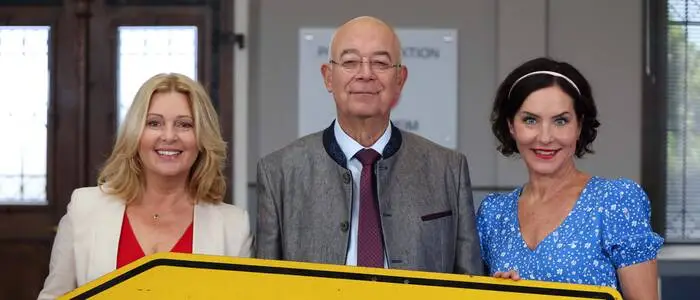 Von links: Karin Thaler, Alexander Duda und Marisa Burger