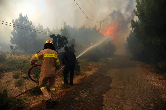 Der Brand war am Wochenende in einer bewaldeten Region ausgebrochen.