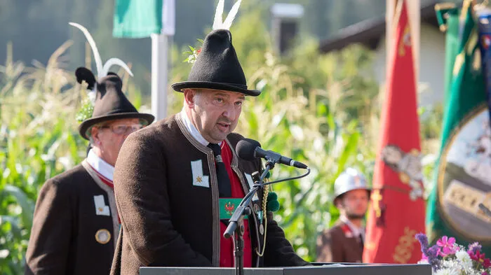Die Schützenkompanie Abfaltersbach feierte ihr 170-jähriges Bestehen mit einem Schützenfest und Feldmesse.