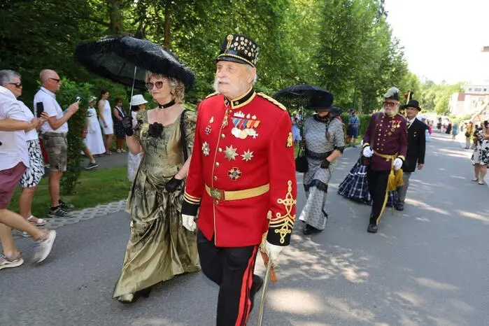 Kaiser Franz Josef trat mehrmals in Erscheinung.