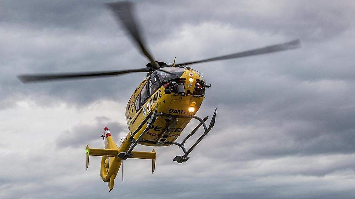 Rettungshubschrauber im Einsatz