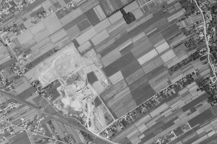 Köglerweg/Messendorf 1968 - und derselbe Ausschnitt. . .