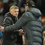 Handshakes zwischen Solskjaer (links) und Klopp