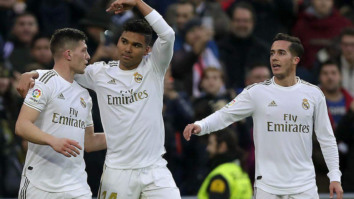 Die Rea-Madrid-Stars hatten zuletzt oft Grund zum Jubeln