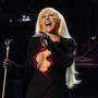 Christina Aguilera bei einem Auftritt in Las Vegas 2021