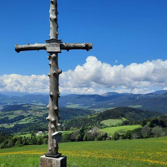 Kreuz ob Schießstatt bei St. Kathrein/Offenegg  