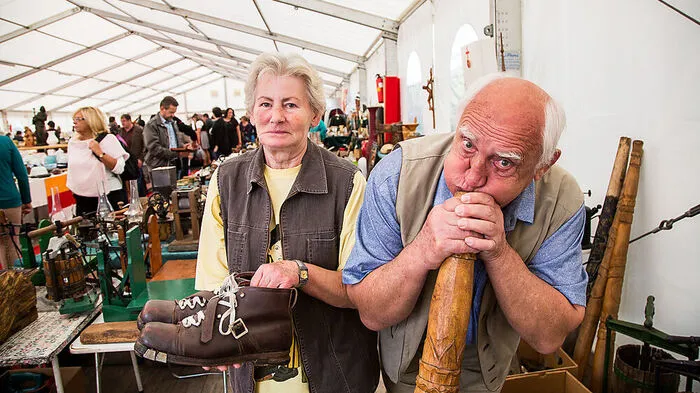Flohmärkte sind die Leidenschaft von Maria und Rudi Jörg