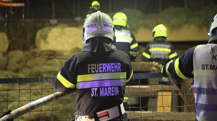 Klicken Sie sich durch die Fotos des stundenlangen Nachteinsatzes im Murtal.