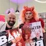 Joe Niedermayer und Drag Queen Grazia Patricia präsentierten das Motto des Tuntenballs 2024