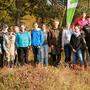 Naturschützer, Interessierte und Vereinsmitglieder beteiligten sich an der Schwendaktion 