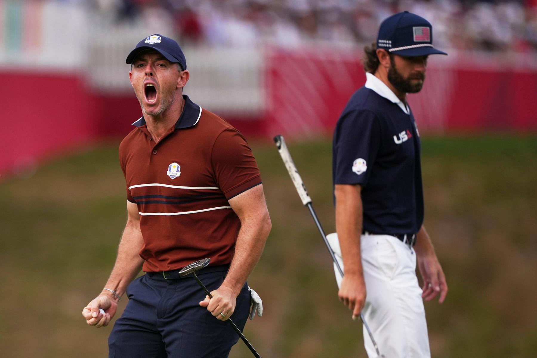 Ryder Cup: Europa baut die Führung gegen die USA an Tag zwei aus