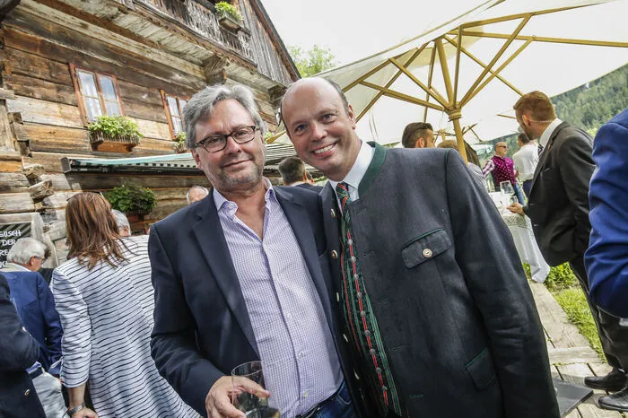 ORF-Chef Alexander Wrabetz - hier mit Josef Sorger ...