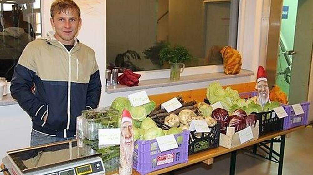 Stefan Bachmann ist innovativer Gemüsebauer