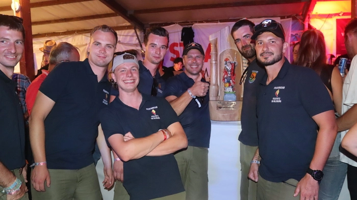 Die FF Feistritz/Bleiburg feierte ihren frisch errungenen Wanderpokal für konstante Leistungen bei den Cupbewerben.