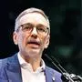 Bundesparteiobmann Herbert Kickl (FPÖ) am Samstag, 18. Jänner 2025, anl. eines FPÖ-Neujahrstreffens in Vösendorf.