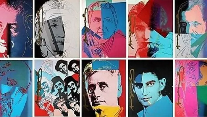 Aus der Warhol-Reihe: "Ten Portraits of Jews of the Twentieth Century"