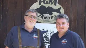 Kassier Erwin Stichauner und Obmann Jürgen Rauter