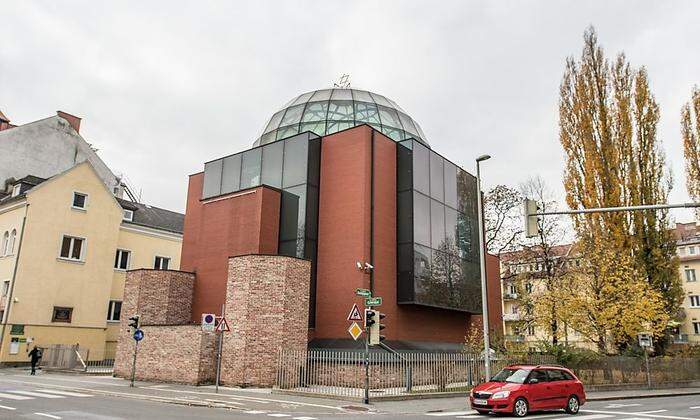 Die heutige Synagoge am Grazer Grieskai