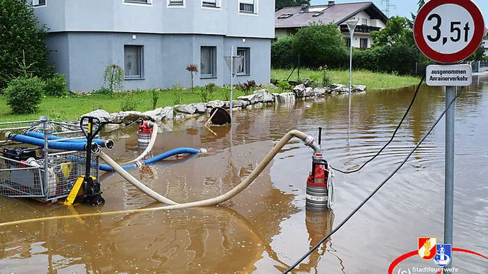 Auch in Pinkafeld gab es zahlreiche Einsätze
