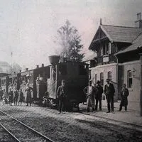 Der Flascherlzug im Bahnhof Stainz um 1910 sepper