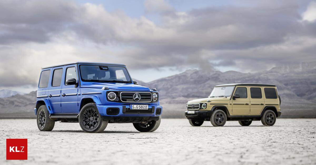 Exclusive Insight into the Electric Mercedes G: World Premiere Highlights and Surprises