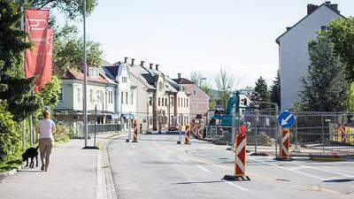 Die Arbeiten in der Pischeldorfer Straße sind von den Ermittlungen nicht betroffen
