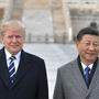 Trump und Xi (bei einem Treffen im November 2017)