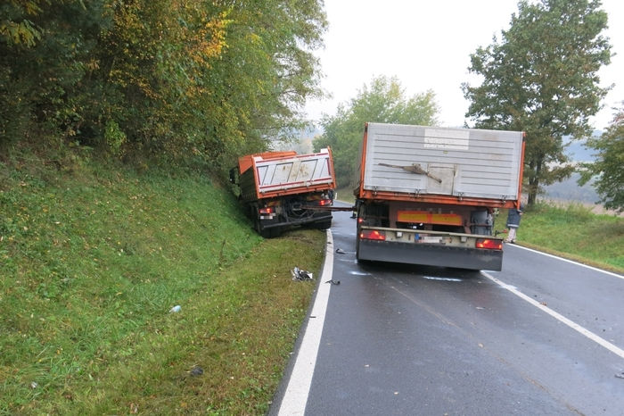 Die Stadtfeuerwehr Oberwart rückte mit ELF, SRF und 7 Mann zum technischen Einsatz aus.