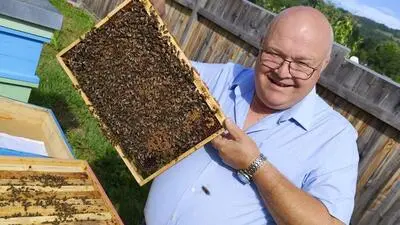 Ernest Langmann ist Wanderimker und Bezirksobmann des steirischen Landesverbandes für Bienenzucht in Deutschlandsberg