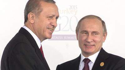 Recep Tayyip Erdogan und Vladimir Putin