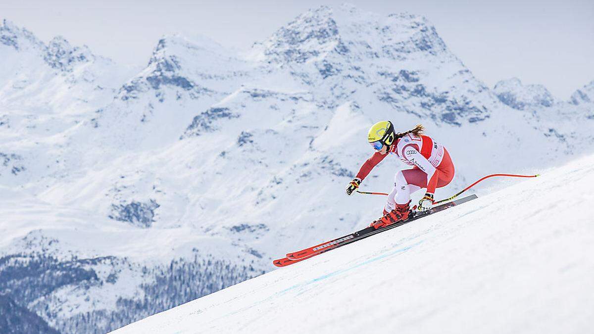 Für Mirjam Puchner ist St. Moritz ein spezieller Ort  - heute will sie wieder angreifen 