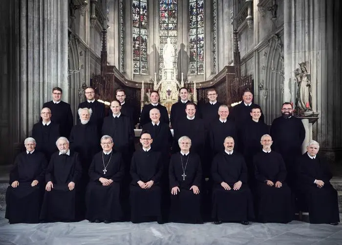 BILD zu OTS - Die Mönche des Stiftes Admont