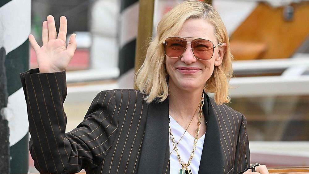 Hollywood-Star Cate Blanchett (53) in Venedig
