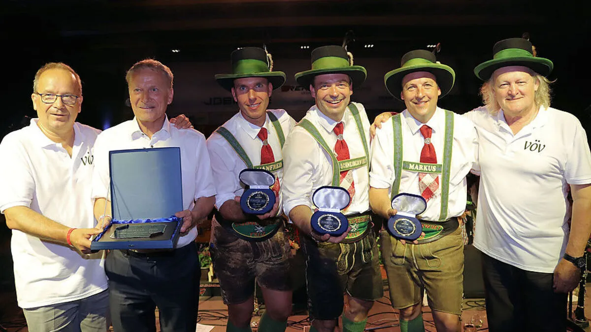 Das "Schneiderwirt Trio" wurde geehrt